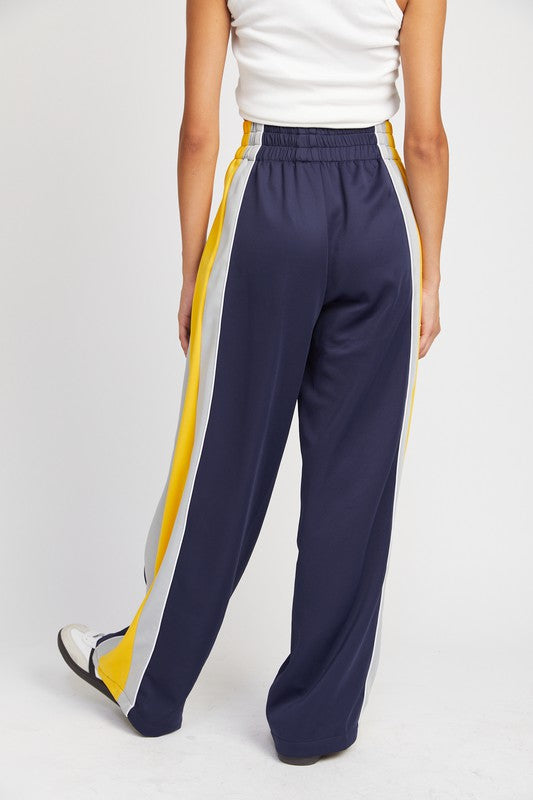#AllAmericanPlayer - Color Block Track Pants