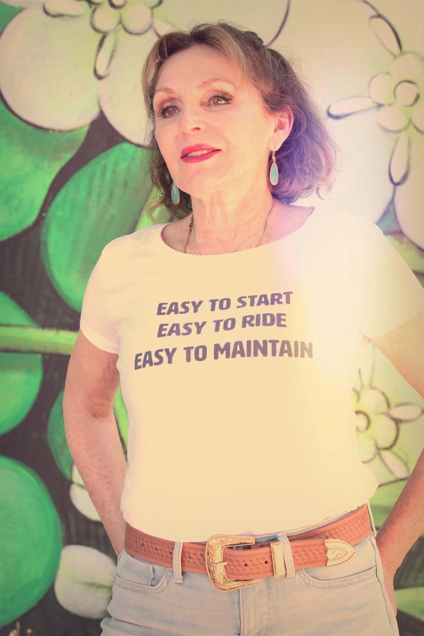 #EasyToStartEasyToRideEasyToMaintain - Women’s T-shirt