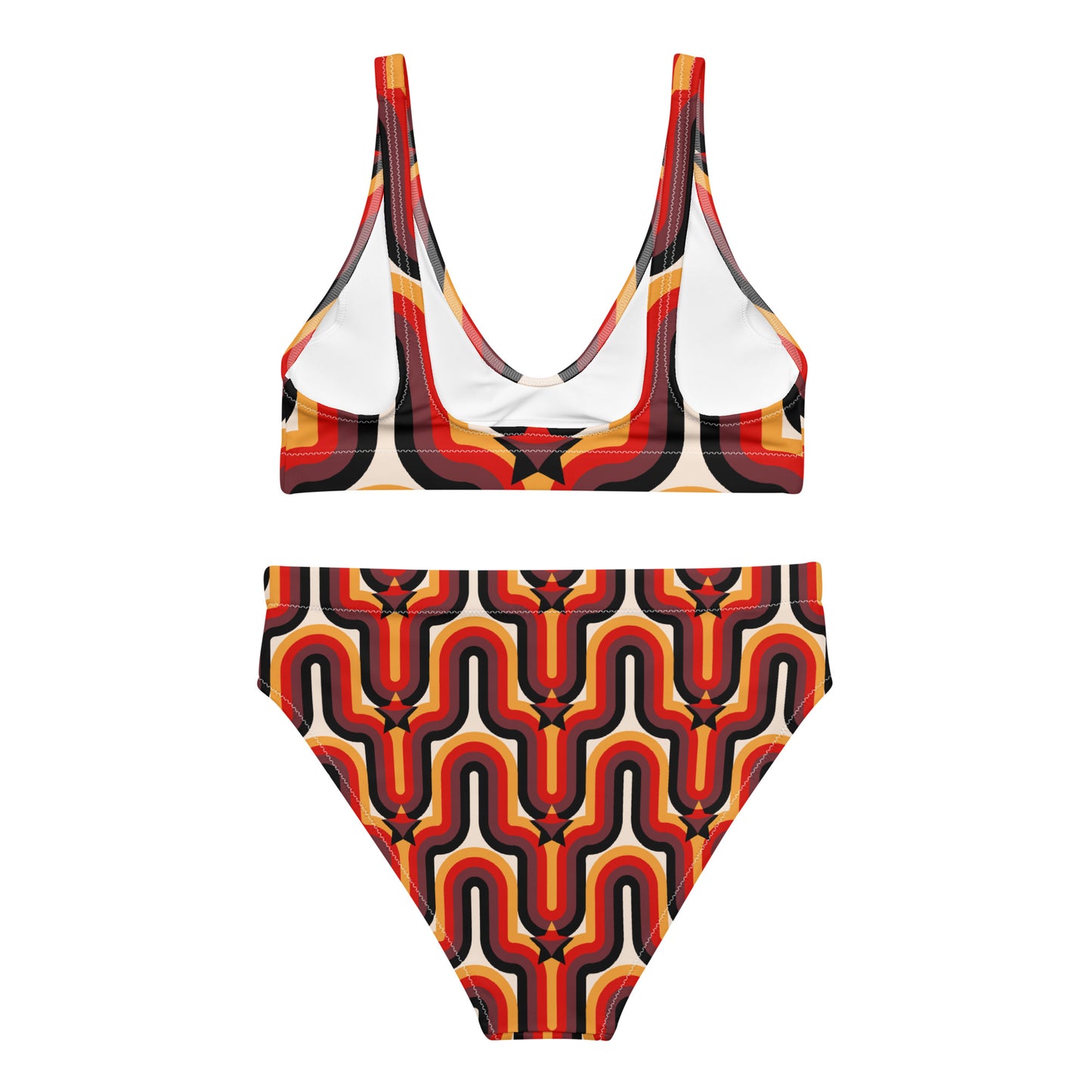 #FoxyLady - Eco Friendly High Waisted Bikini Set