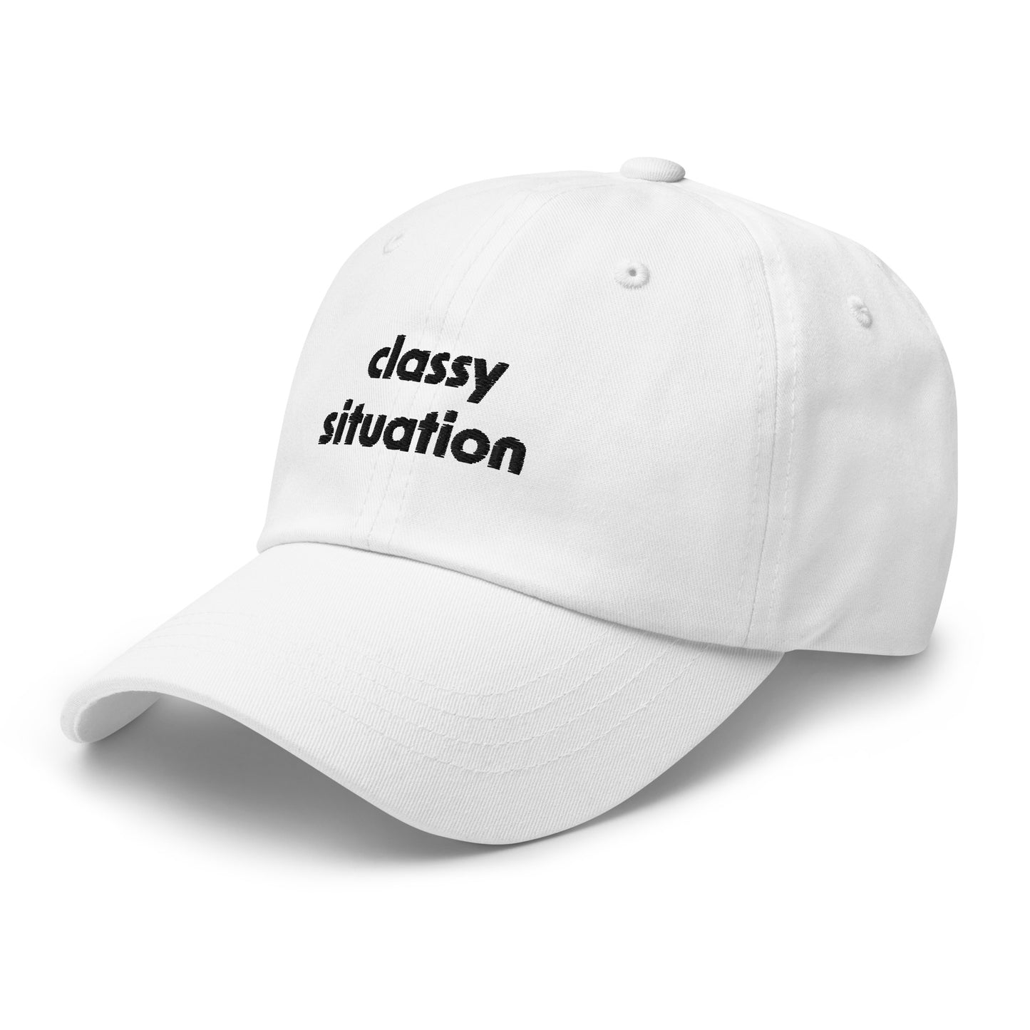 #ClassySituation - Embroidered Dad Hat