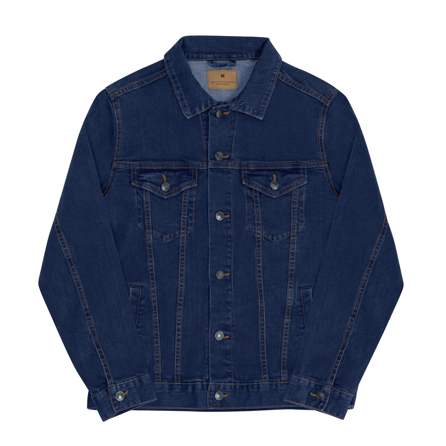 #SippinOnSin - Gender Neutral Embroidered Denim Jacket