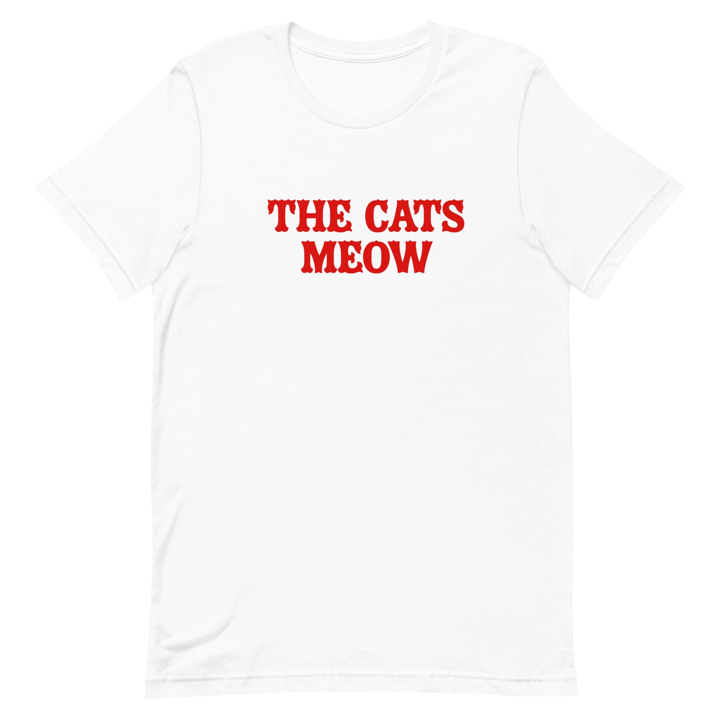 #TheCatsMeow - Gender Neutral Cotton T-shirt
