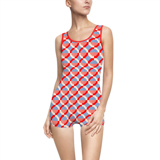 #TheHellIWont - Vintage One-Piece Shorty Swimsuit