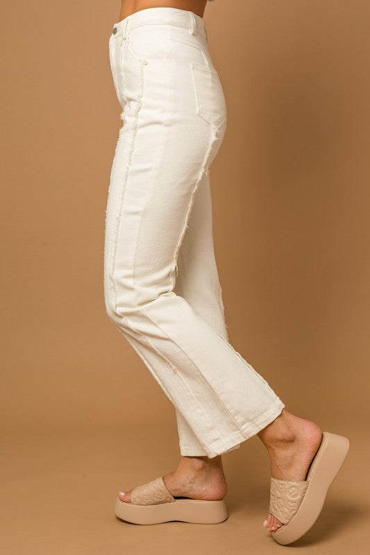 #DareToFlare - Frayed Hem Flare Pants