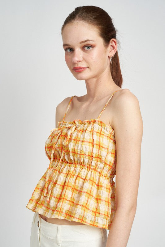 #BabyCakes - Babydoll Strapy Tank