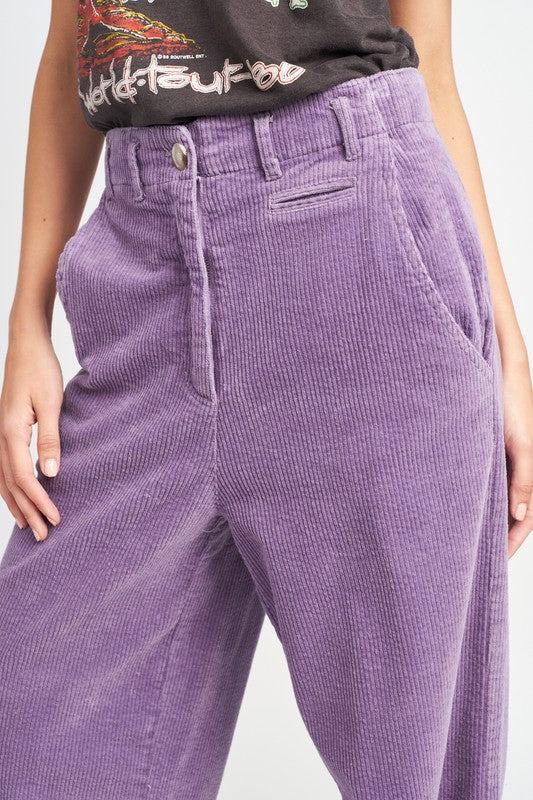 #GrungeRider - Wide Leg Corduroy Pant