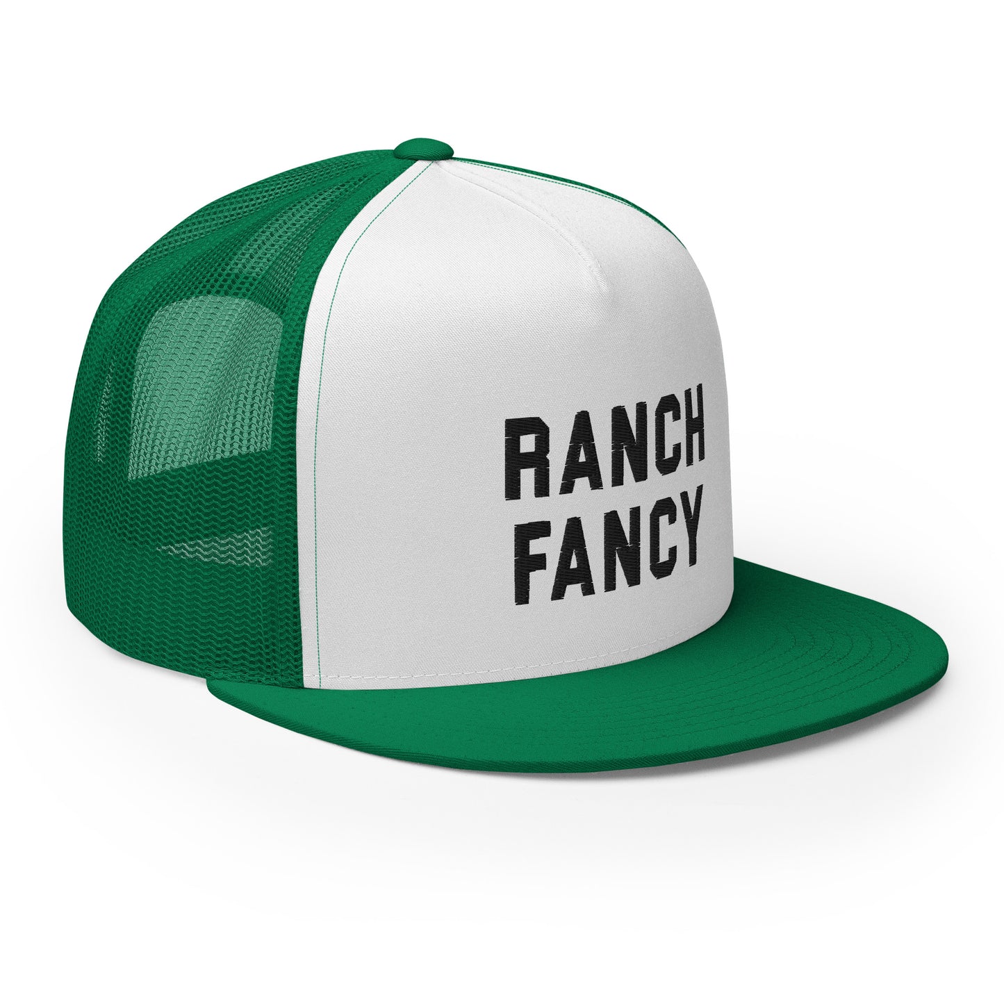 #RanchFancy - Embroidered Canvas Trucker Hat