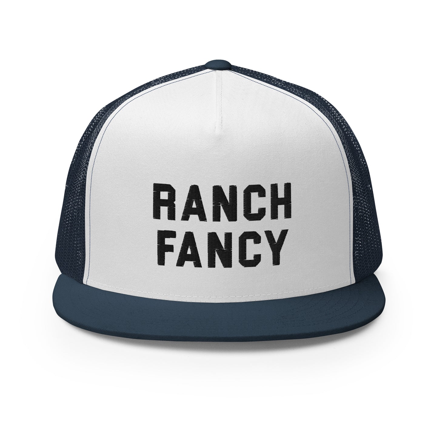 #RanchFancy - Embroidered Canvas Trucker Hat