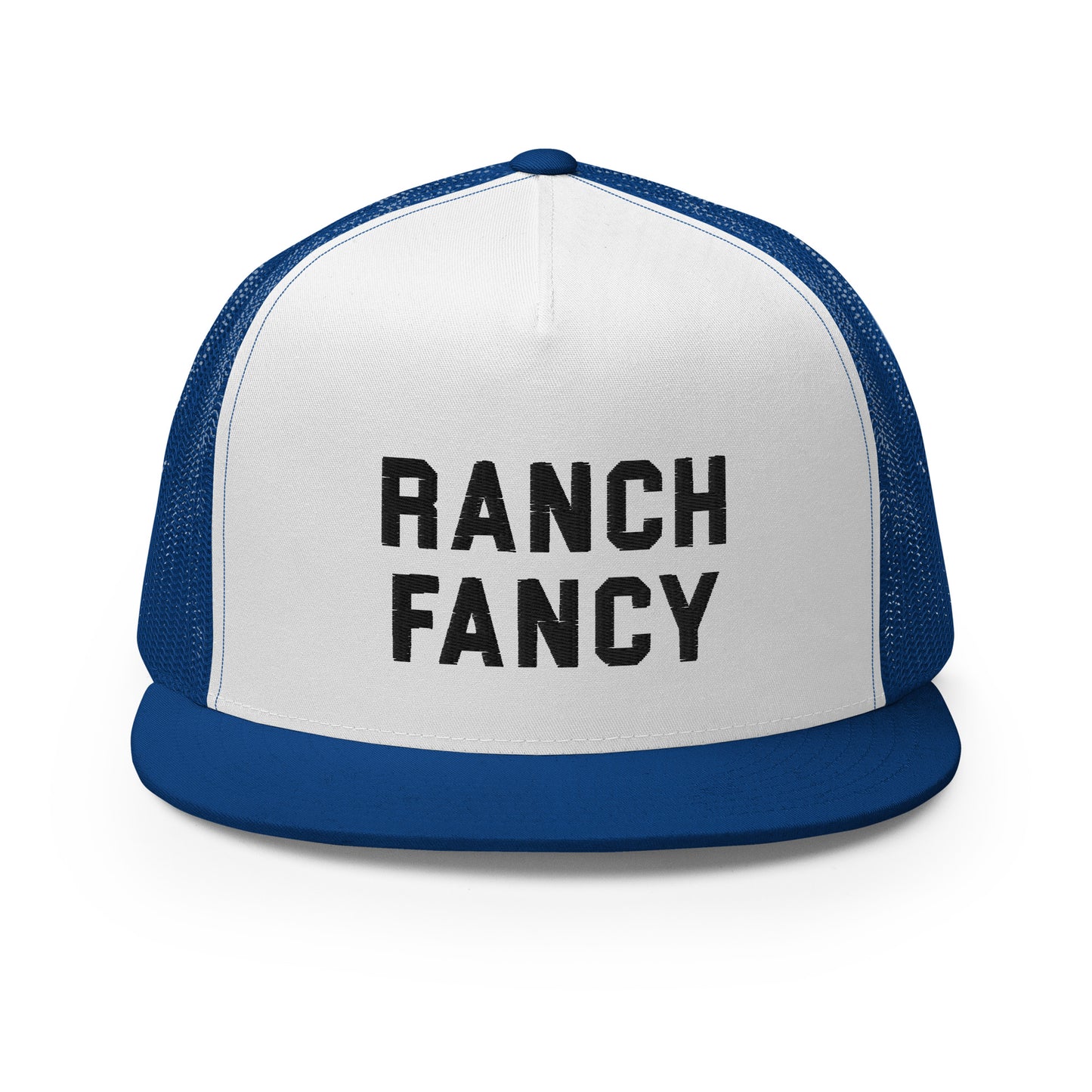 #RanchFancy - Embroidered Canvas Trucker Hat