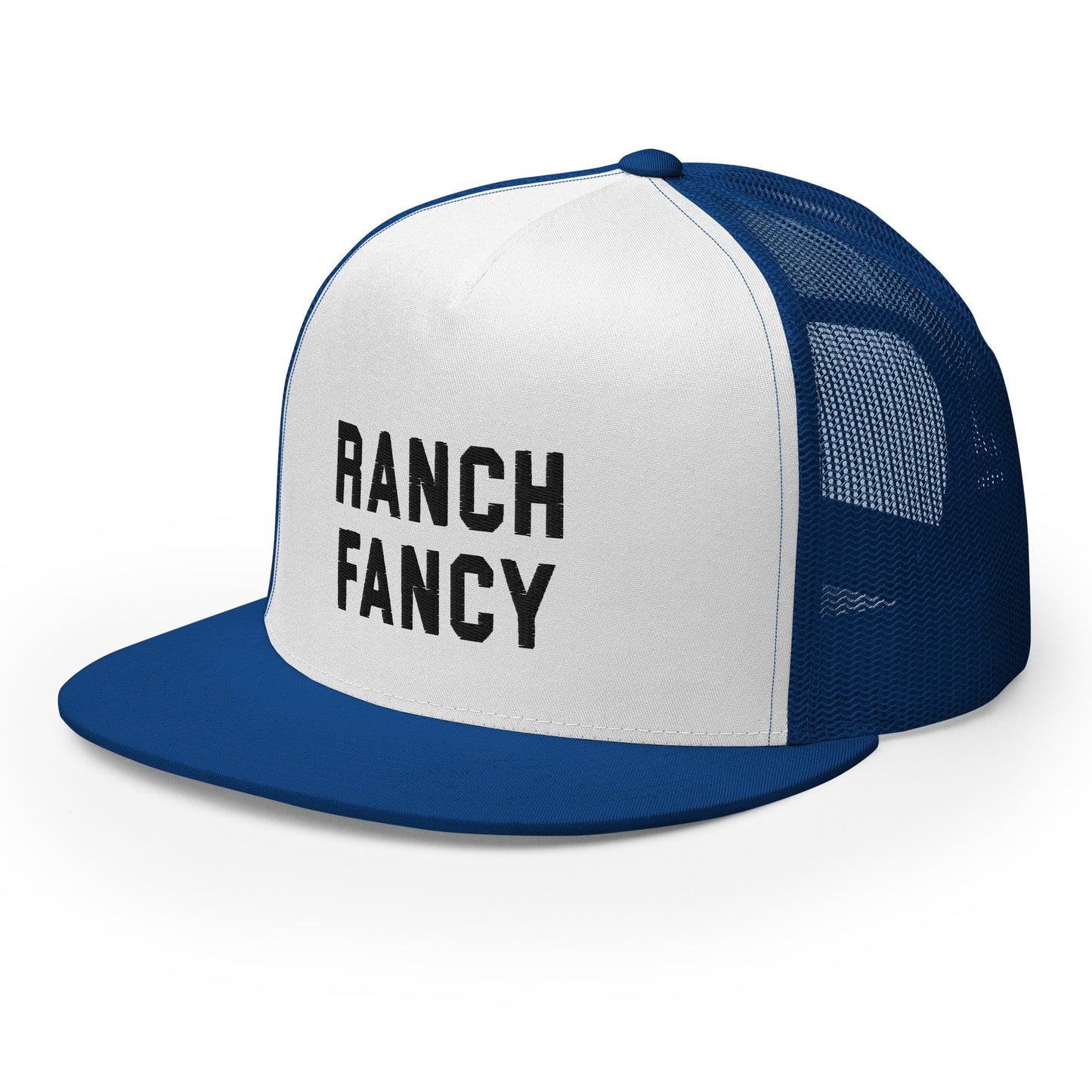 #RanchFancy - Embroidered Canvas Trucker Hat