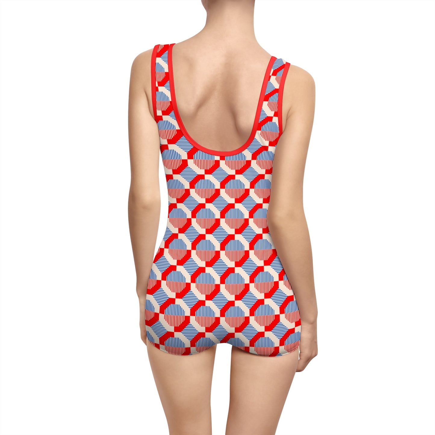 #TheHellIWont - Vintage One-Piece Shorty Swimsuit