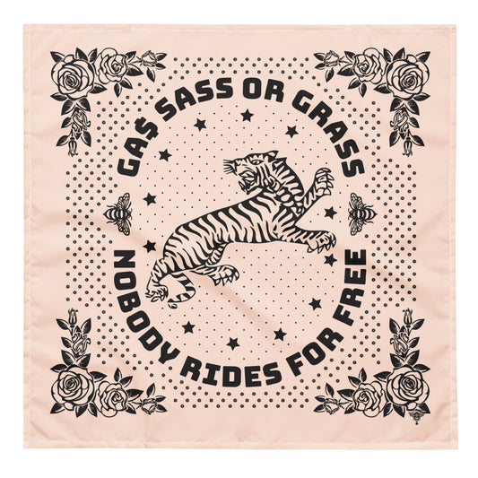 #GasSassOrGrass - Printed bandana