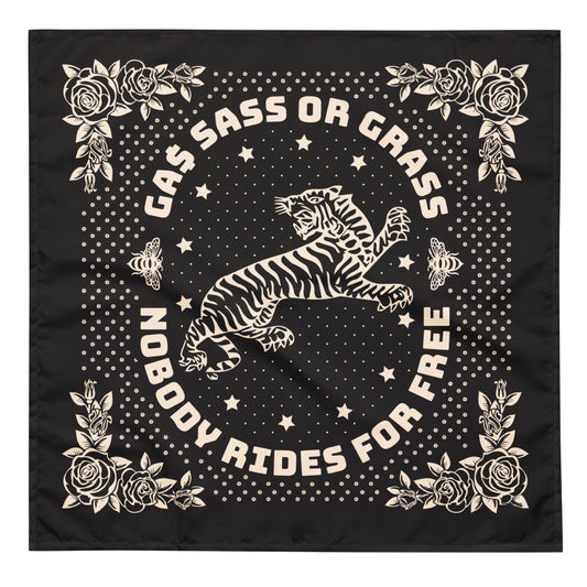 #GasSassOrGrass - Printed bandana