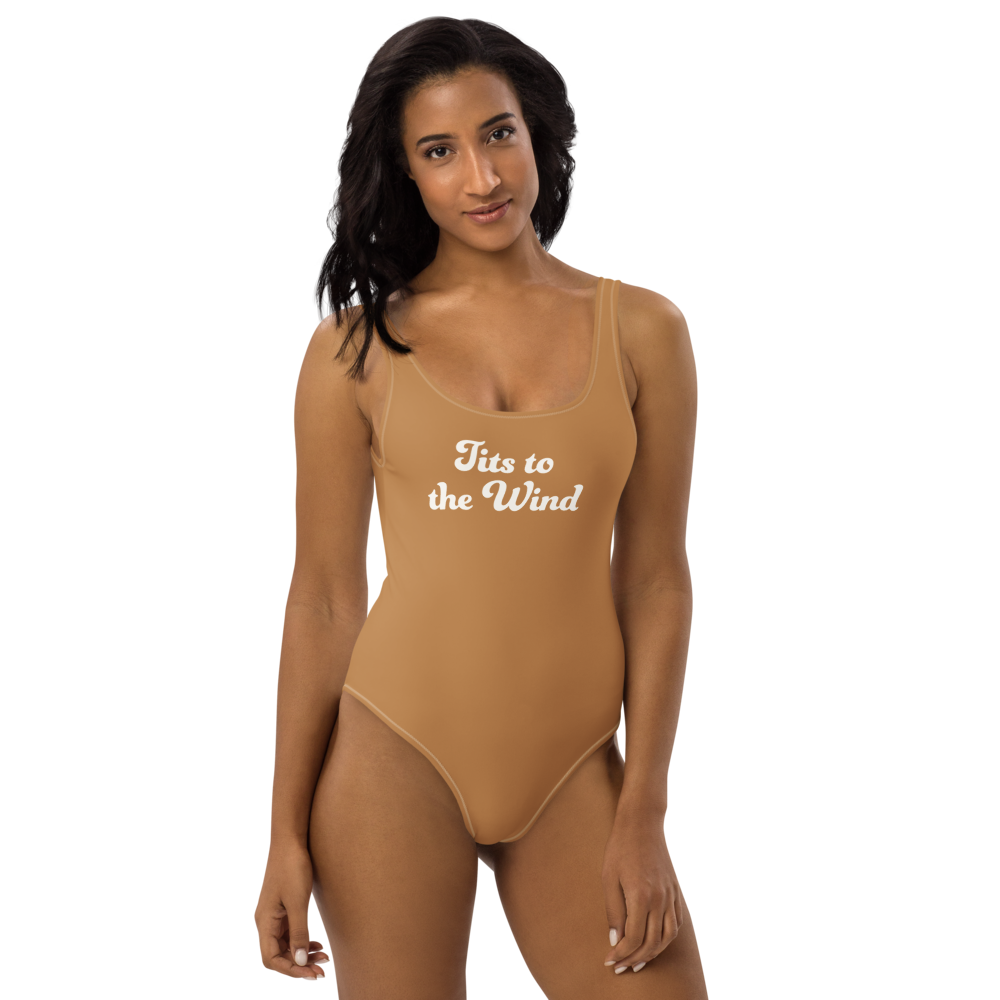 #TitsToTheWind - One-Piece Swimsuit