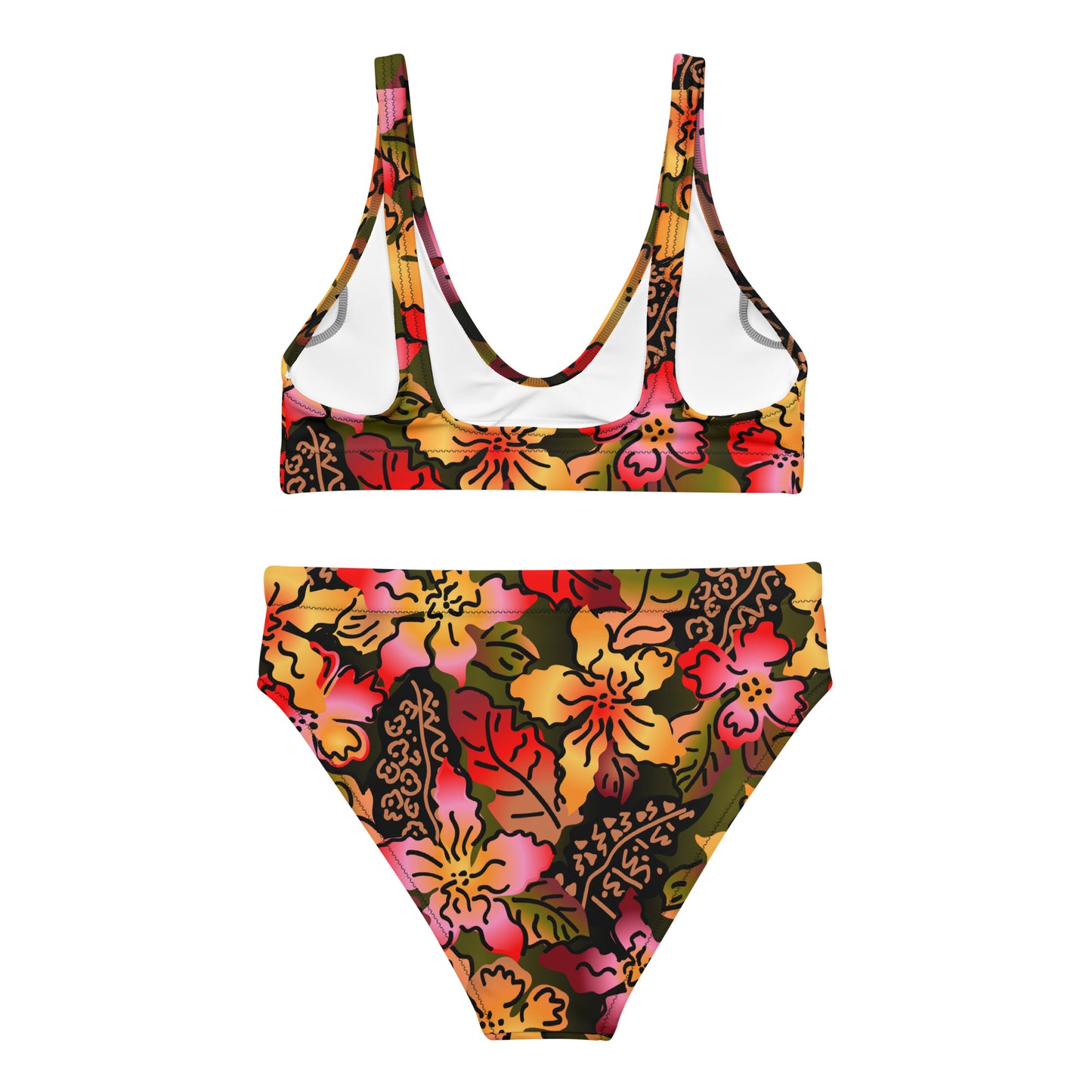 #DontSettlePetal - Eco Friendly High Waisted Bikini Set