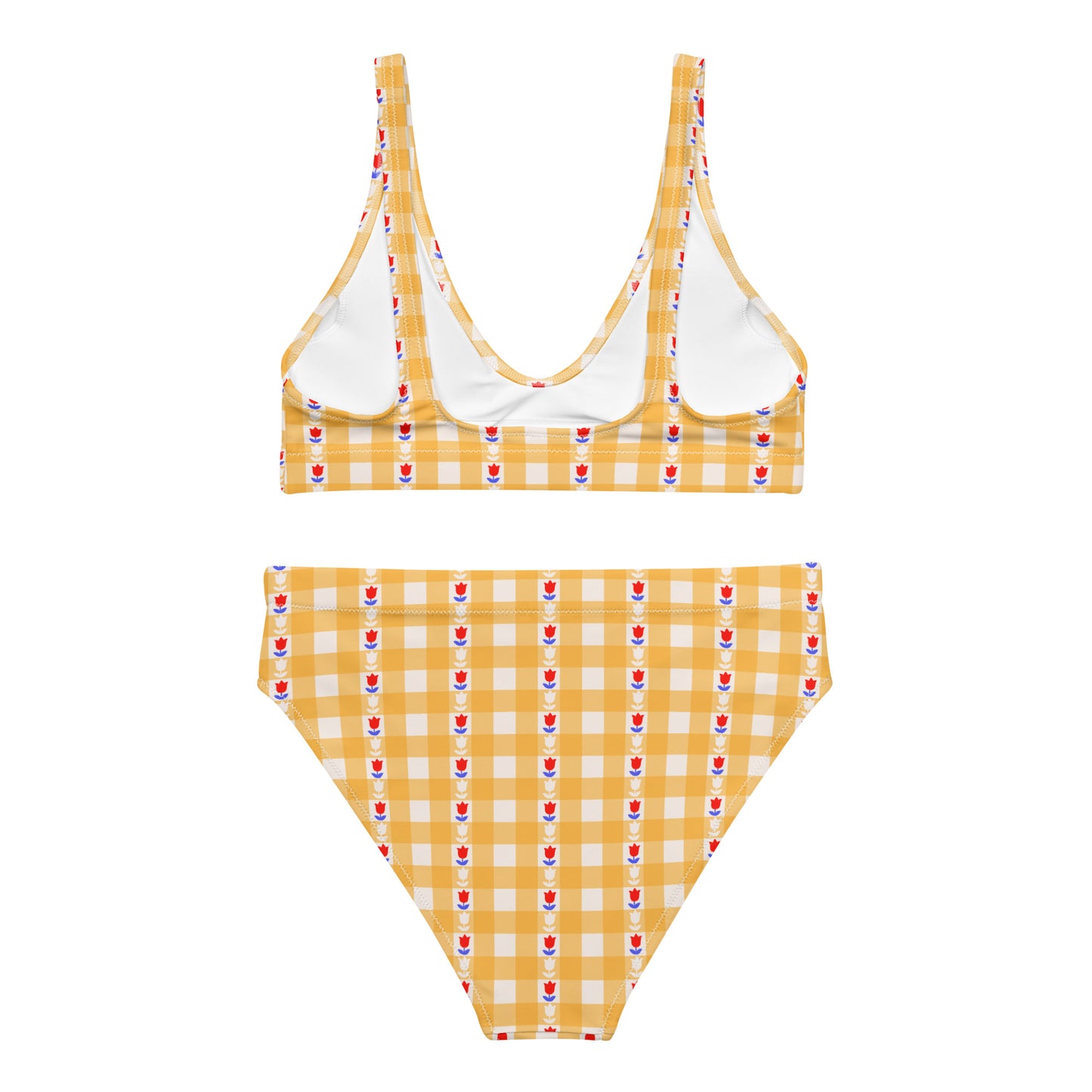 #BeALittleDamnFancy - Eco Friendly High Waisted Bikini Set