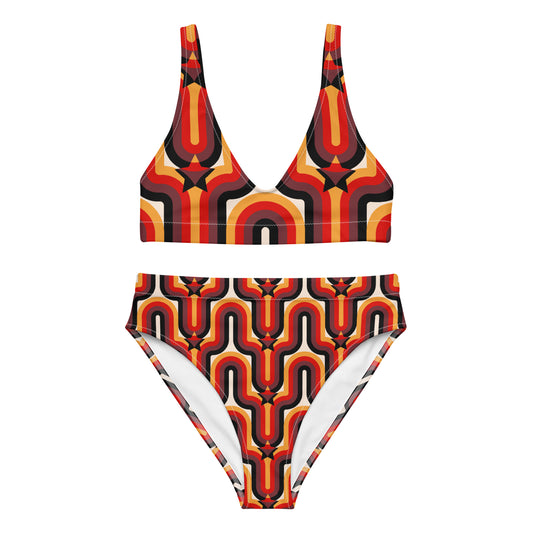 #FoxyLady - Eco Friendly High Waisted Bikini Set