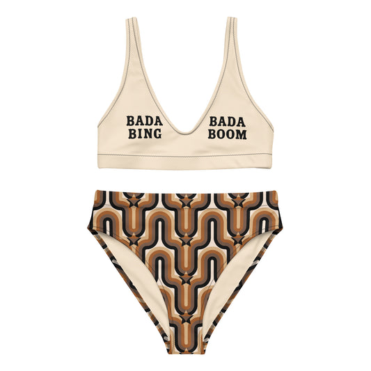 #BadaBingBadaBoom - Eco Friendly High Waisted Bikini Set