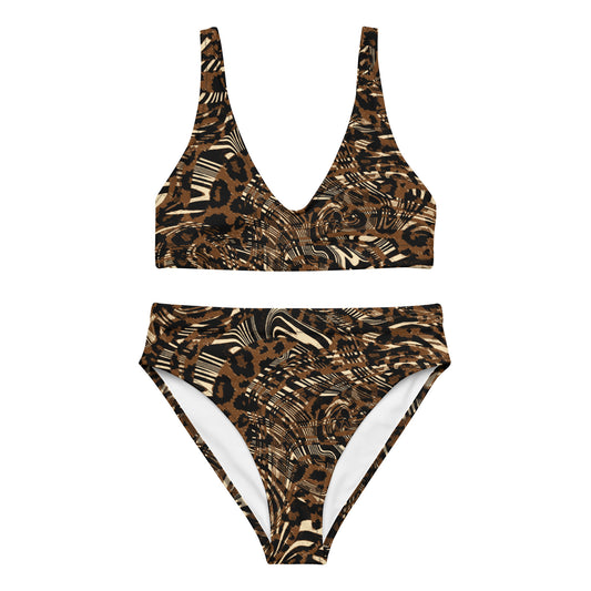 #HellKitten - Eco Friendly High Waisted Bikini Set