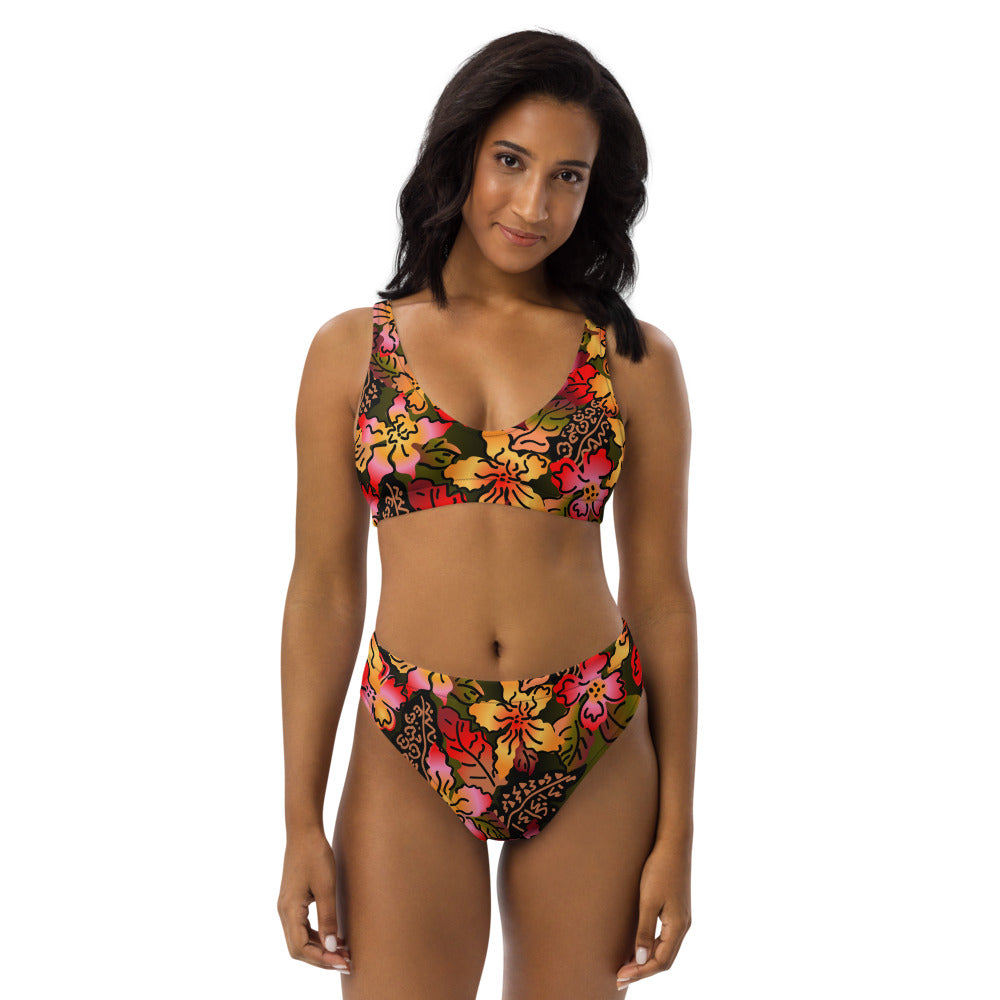 #DontSettlePetal - Eco Friendly High Waisted Bikini Set