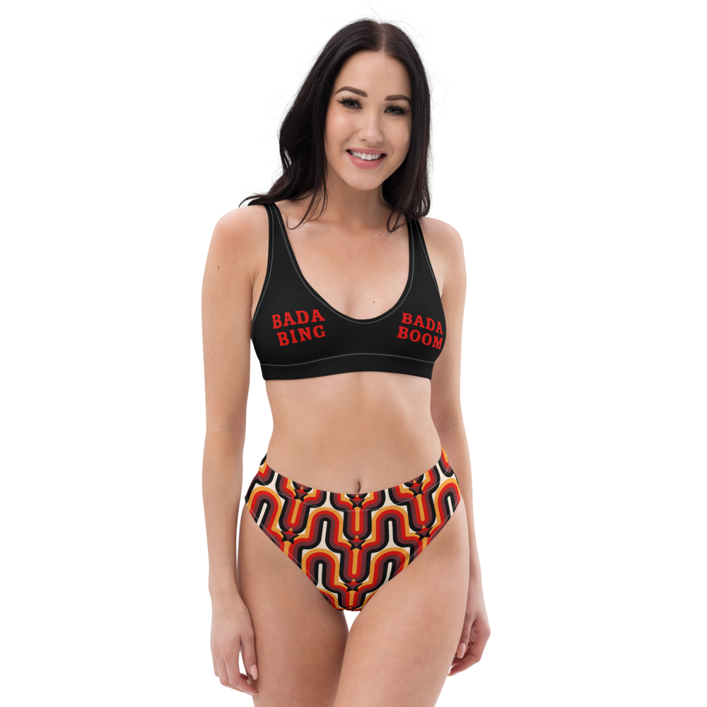 #BadaBingBadaBoom - Eco Friendly High Waisted Bikini Set