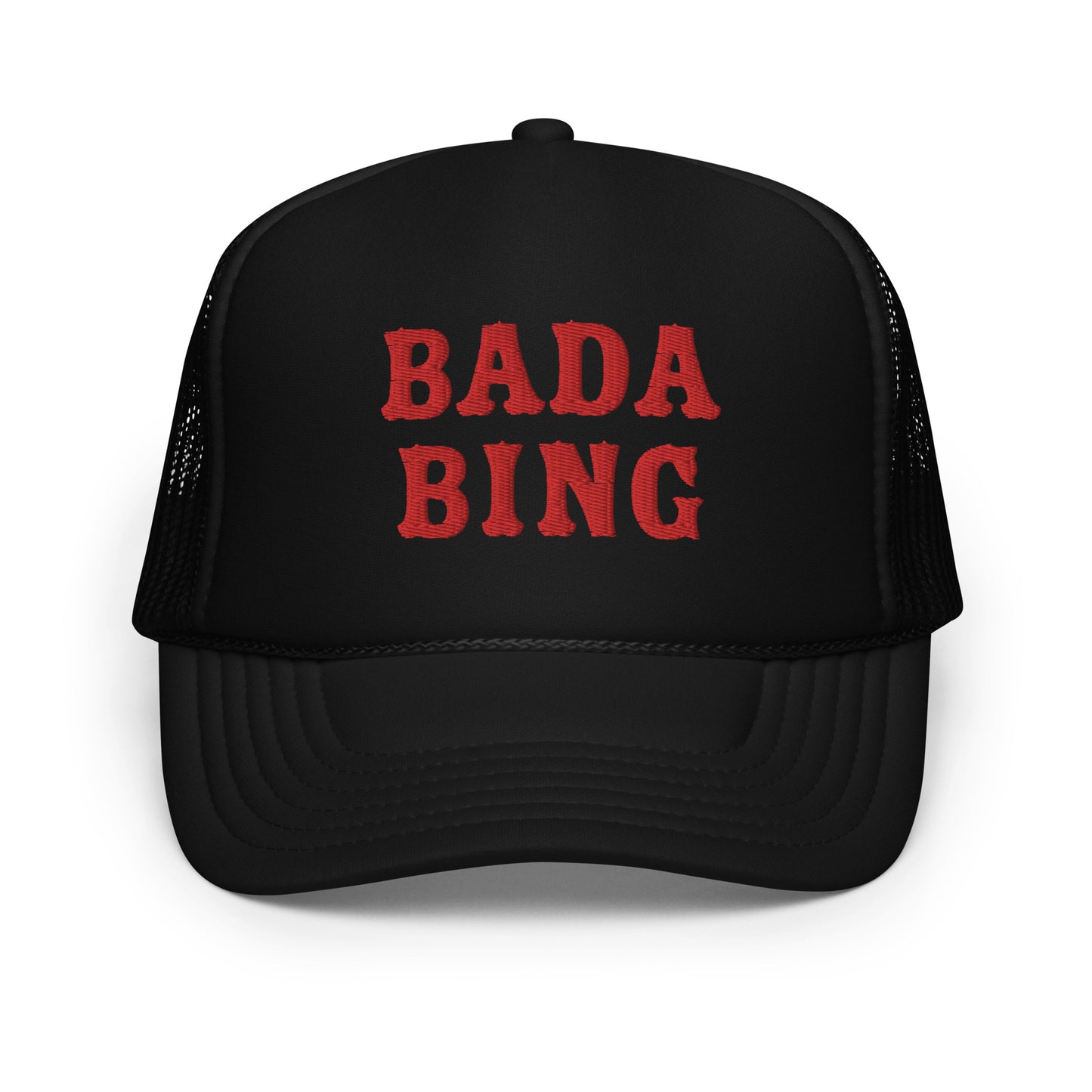 #BadaBing - Twinsies Embroidered Foam Trucker Hat