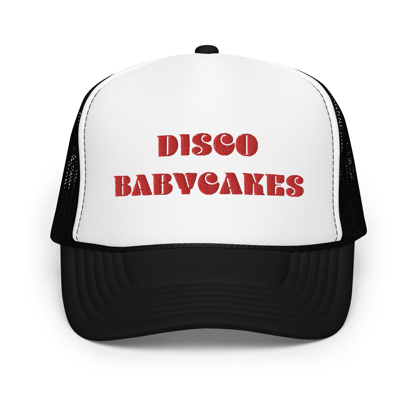 #DiscoBabycakes - Embroidered Foam Trucker Hat