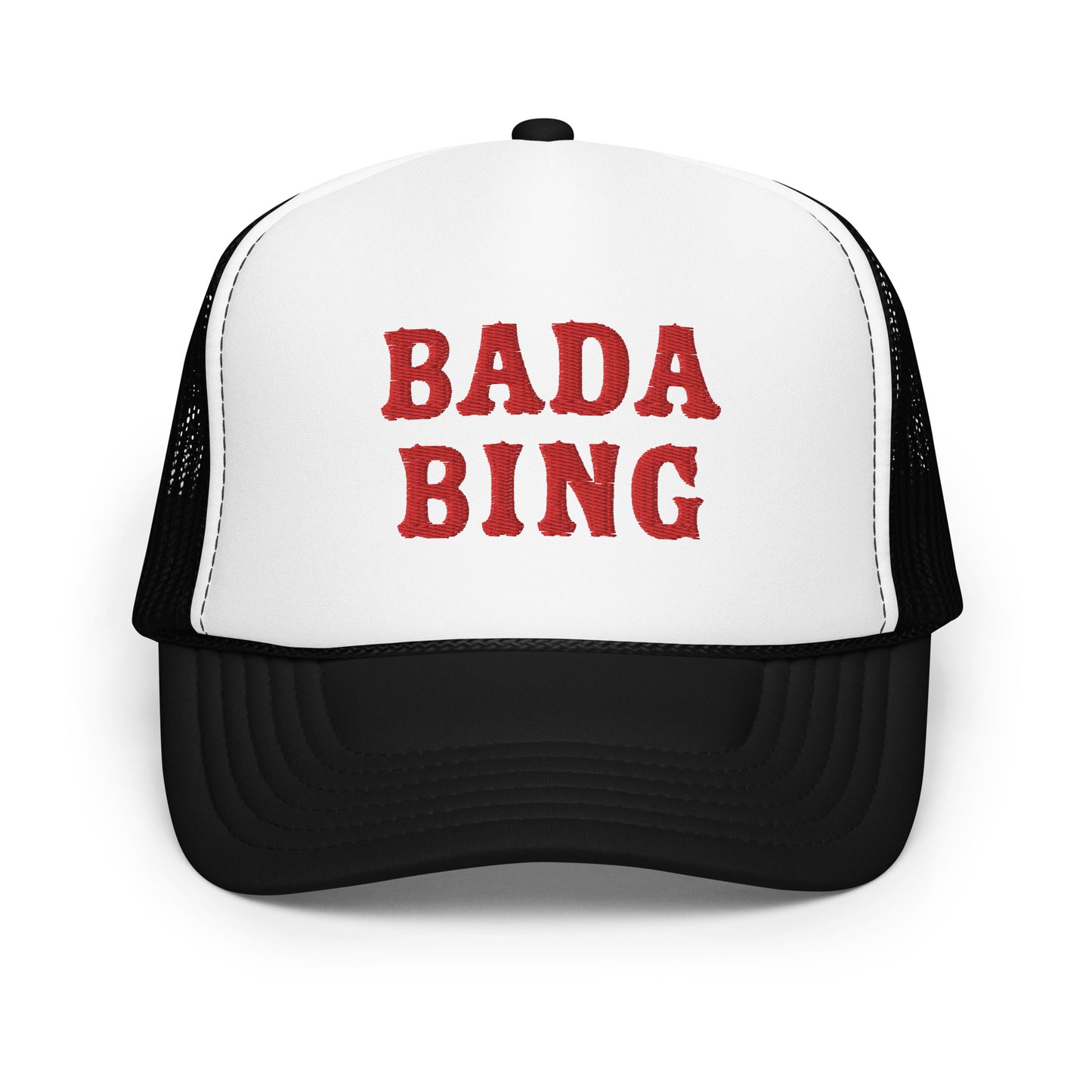 #BadaBing - Twinsies Embroidered Foam Trucker Hat