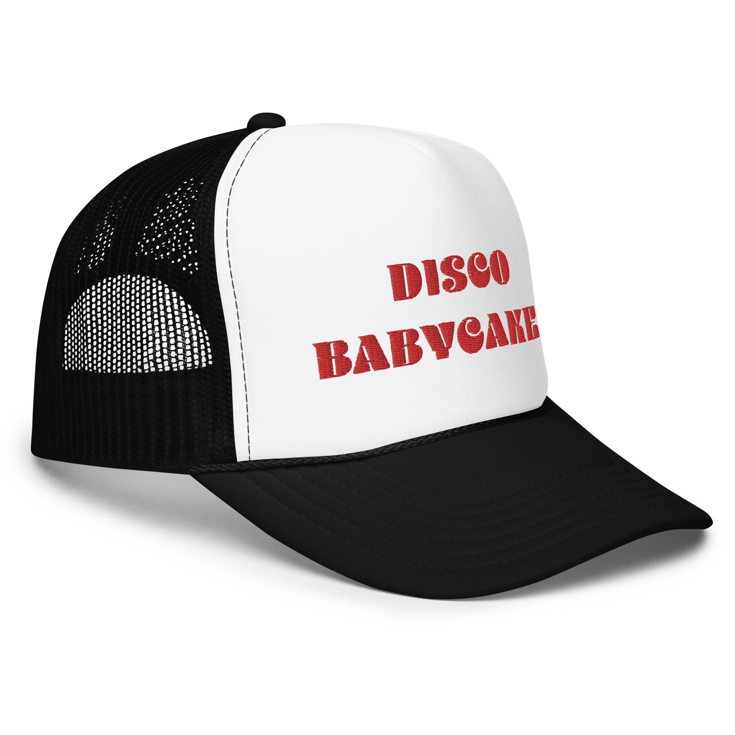 #DiscoBabycakes - Embroidered Foam Trucker Hat