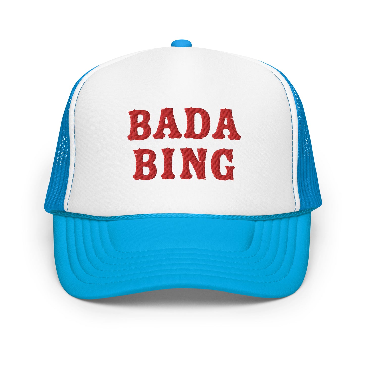 #BadaBing - Twinsies Embroidered Foam Trucker Hat