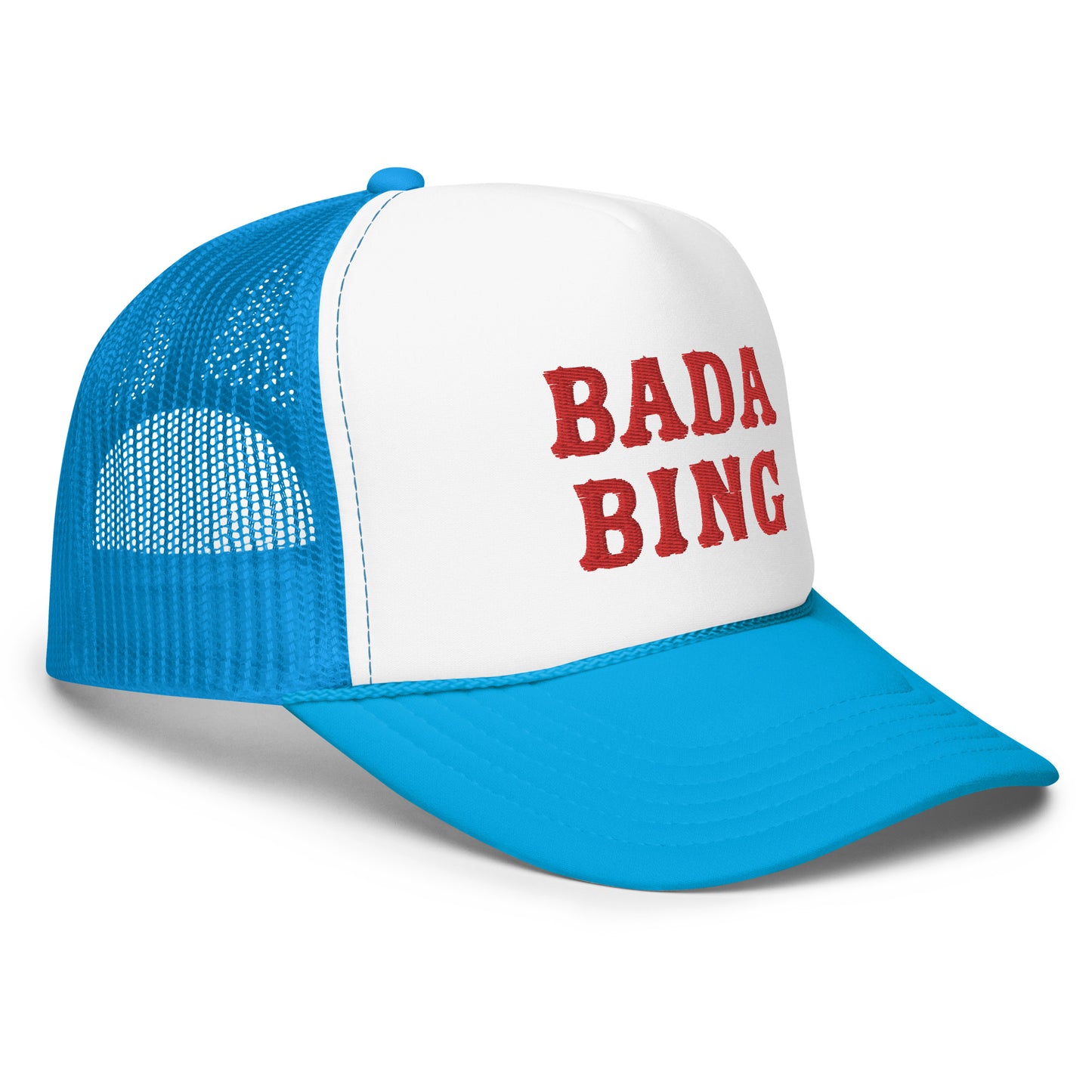 #BadaBing - Twinsies Embroidered Foam Trucker Hat