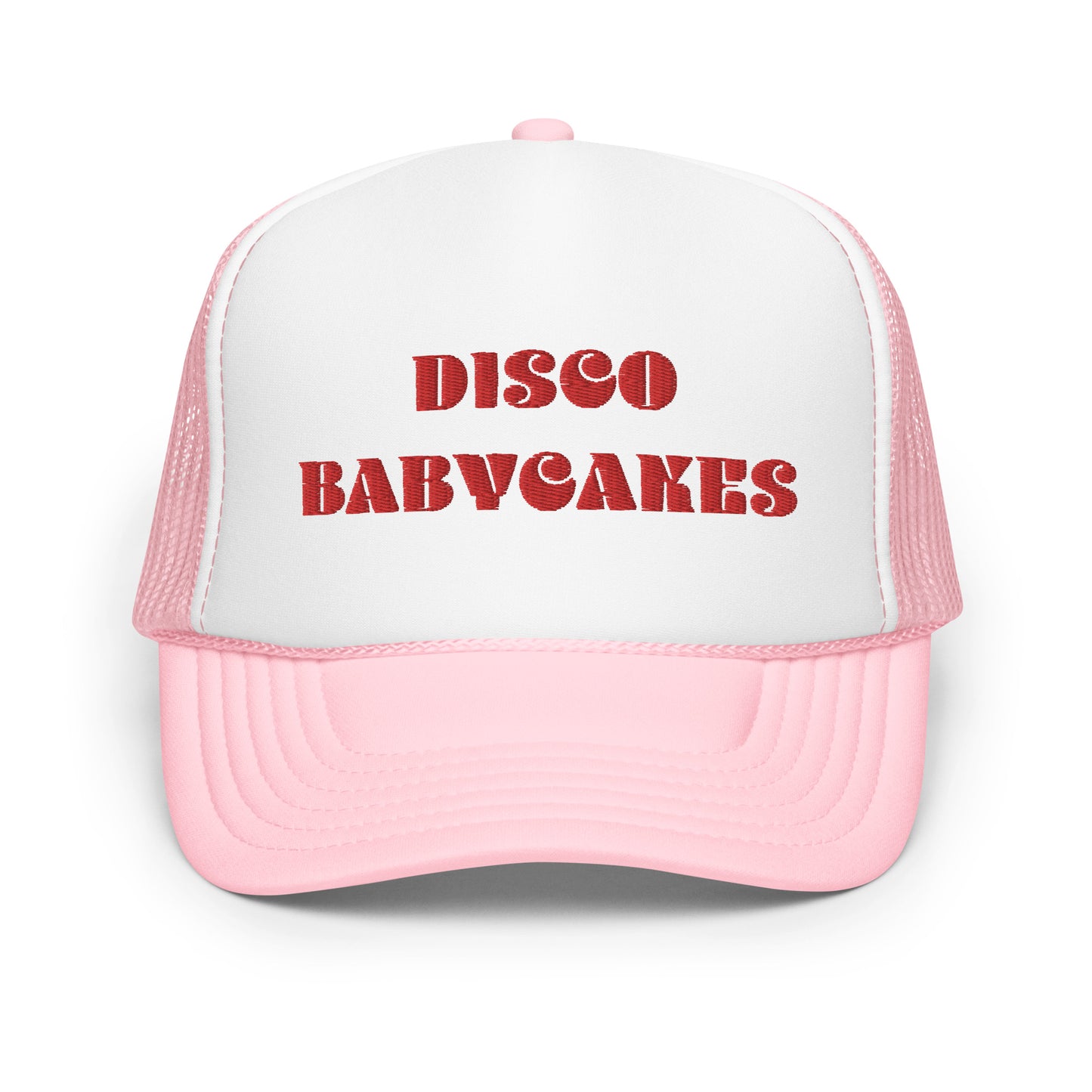 #DiscoBabycakes - Embroidered Foam Trucker Hat