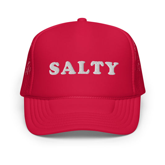 #Salty - Embroidered Foam Trucker Hat