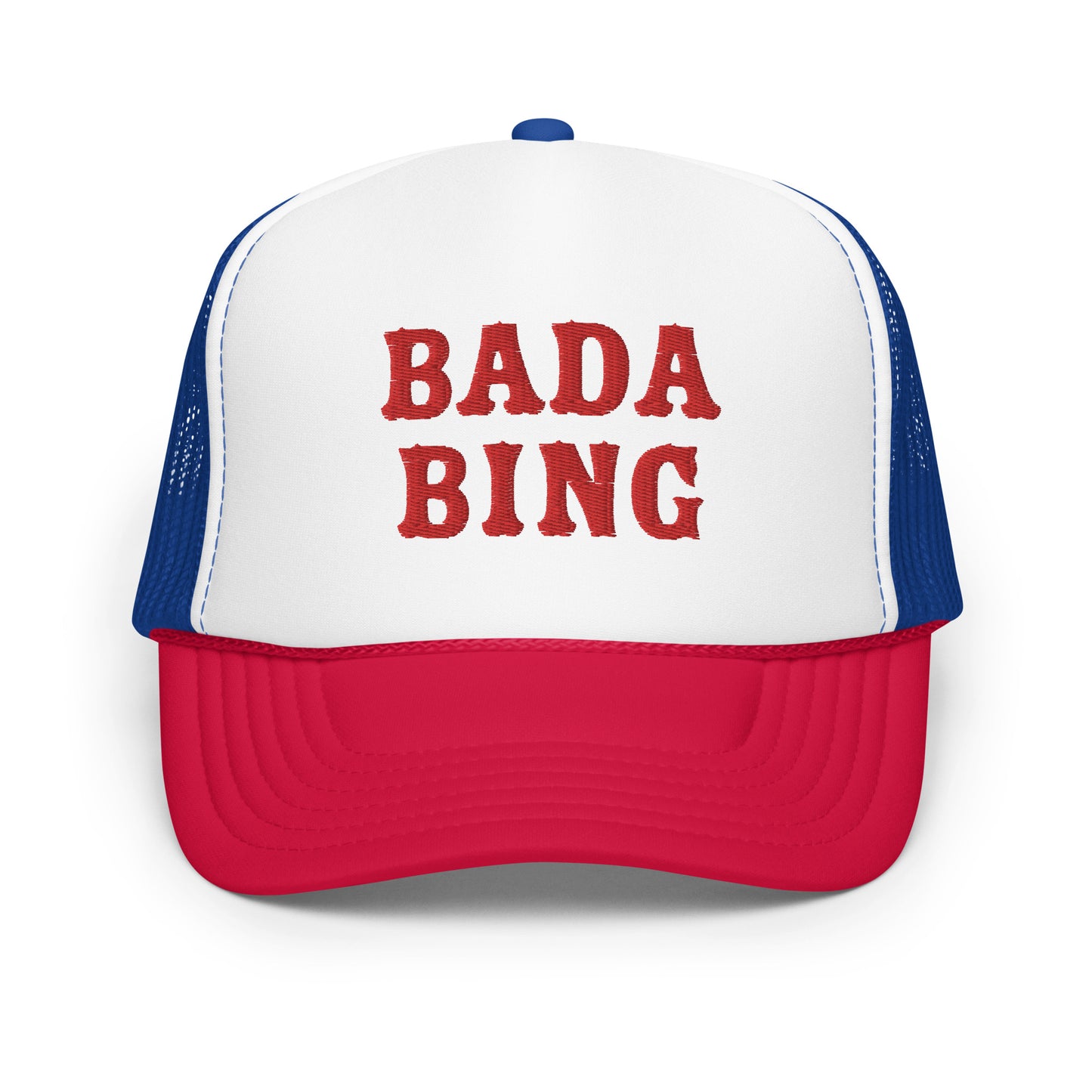 #BadaBing - Twinsies Embroidered Foam Trucker Hat